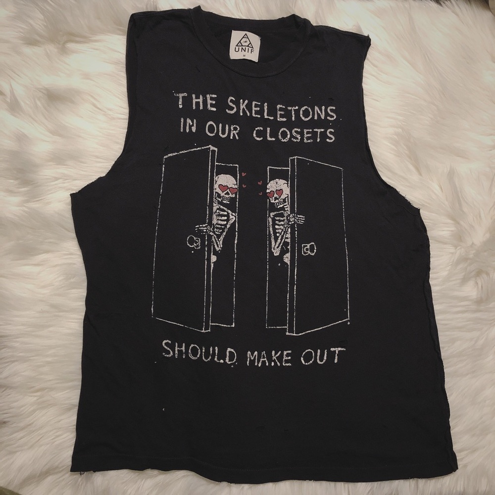 UNIF Skeletons in our closet tank